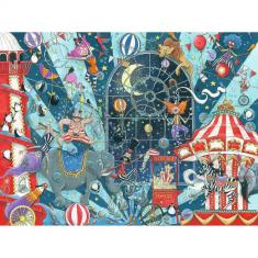 1500-teiliges Puzzle – Willkommen im Zirkus