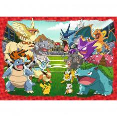 Puzzle 1000 Teile: Der Kampf der Pokémon