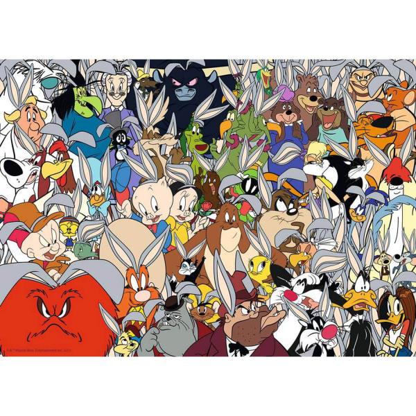 Puzzle 1000 pièces : Challenge Puzzle : Looney Tunes - Ravensburger-16926