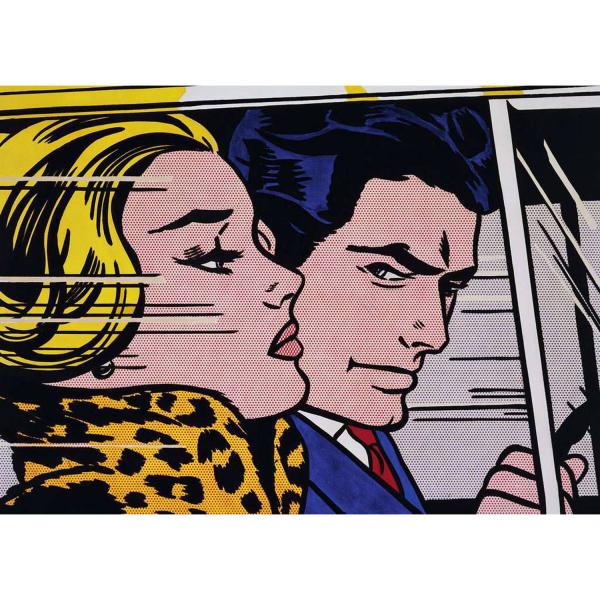 1000 piece puzzle Art collection - Roy Lichtenstein: In the Car - Ravensburger-12000192