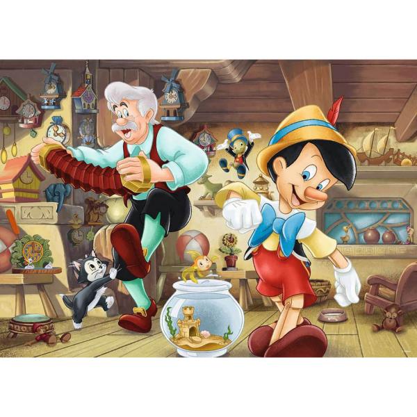 Puzzle de 1000 piezas: Colección Disney: Pinocho - Ravensburger-16736
