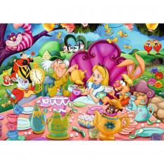 Puzzle 1000 pièces : Collection Disney : Alice au pays des merveilles 