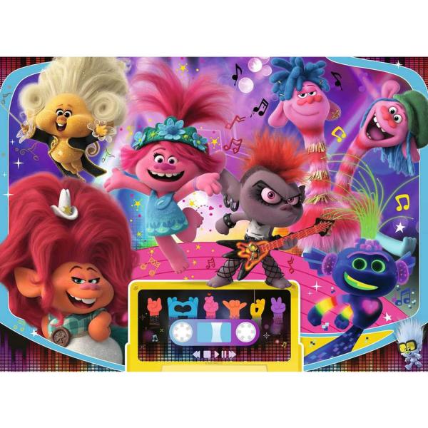 Puzzle XXL de 150 piezas: Trolls 2: Juntos somos más fuertes - Ravensburger-12913