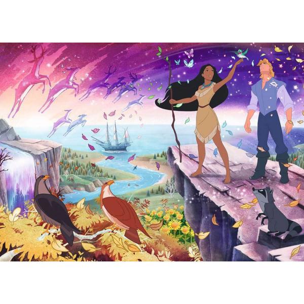 Puzzle de 1000 piezas : Disney : Pocahontas - Ravensburger-17290