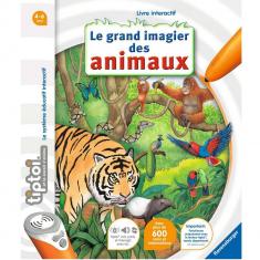 Livre Interactif Tiptoi - Le grand imagier des animaux