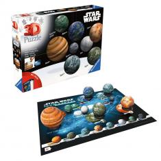 Puzzles 3D - Système solaire : Star Wars 