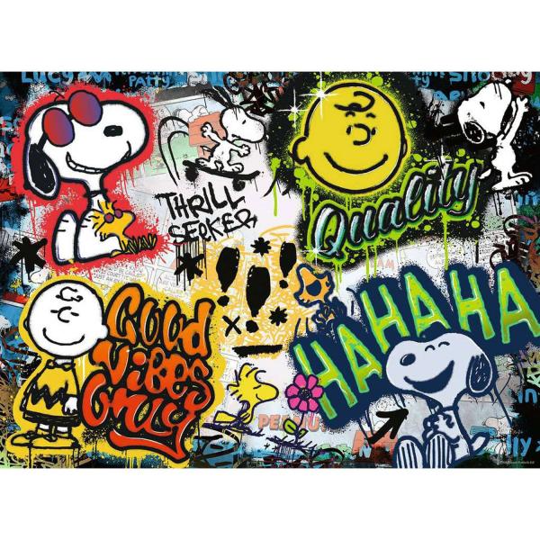 Puzzle de 500 piezas - Graffiti de Snoopy - Ravensburger-12000389