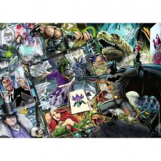 Puzzle 1000 pieces : Batman Collection DC