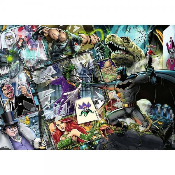 Puzzle 1000 pièces : Batman Collection DC - Ravensburger-12000244