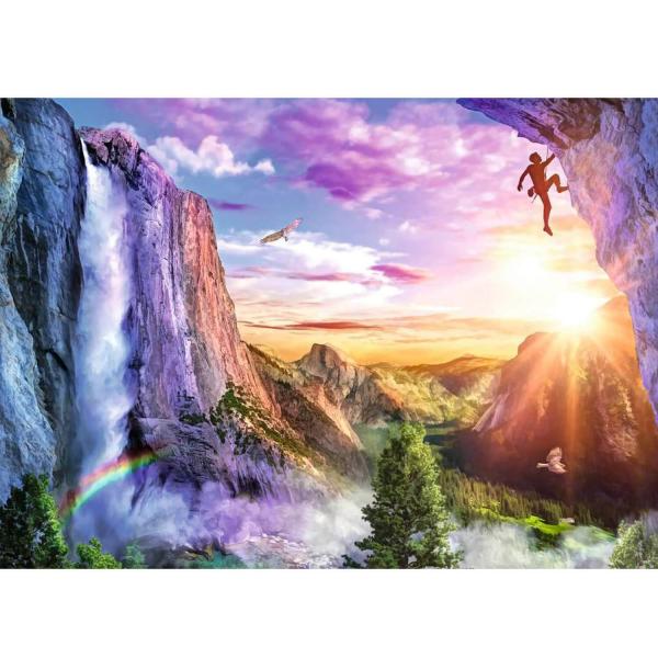 1000 pieces puzzle: The climber's happiness - Ravensburger-164523