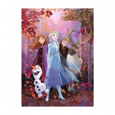 Puzzle 150 pièces XXL : La Reine des Neiges 2 (Frozen 2) : Une aventure fantastique