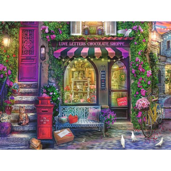 1500 pieces Puzzle :  The chocolate factory - Ravensburger-17136