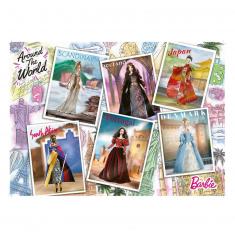 Puzzle 1000 pièces : Barbie autour du monde