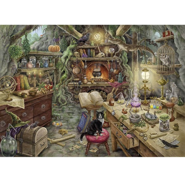 759 pieces puzzle: Escape Puzzle: Sorcerer's kitchen - Ravensburger-19958