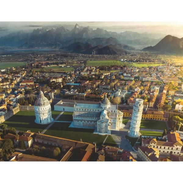 Puzzle mit 2000 Teilen: Pisa und Monte Pisano - Ravensburger-17113