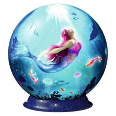 72 Teile 3D Puzzle Ball - Meerjungfrauen