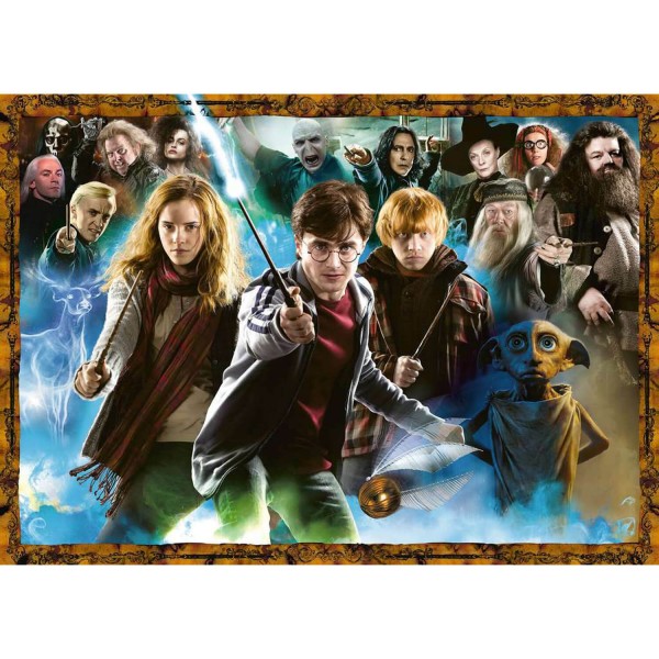 Puzzle de 1000 piezas: Harry Potter y los magos - Ravensburger-15171