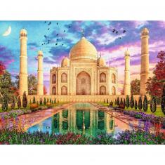 Puzzle 1500 Teile: Verzaubertes Taj Mahal
