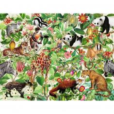 Puzzle de 2000 piezas: Selva