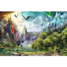 3000 Teile Puzzle: Herrschaft der Drachen