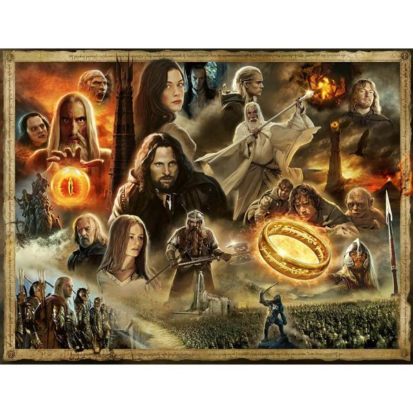 2000 piece puzzle: Lord of The Rings, the two towers - Ravensburger-17294