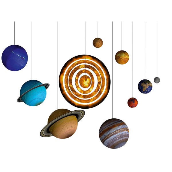 3D puzzles: Solar system - Ravensburger-11668