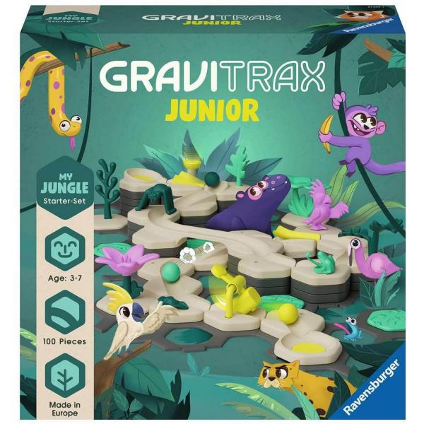 GraviTrax Junior - Set de inicio: mi jungla - Ravensburger-27499