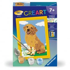 CreArt Kids 8x12cm : Joli petit chiot 