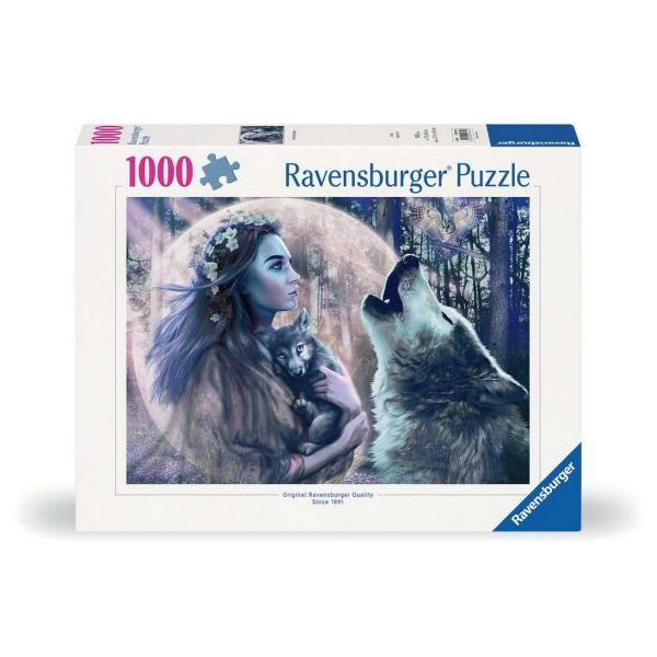 Puzzle 1000 pièces : Magie du clair de lune - Ravensburger - Rue des ...