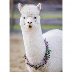 200 piece Moment Puzzle:Alpaca