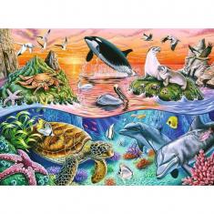  100 Piece XXL Puzzle - The Colorful Ocean