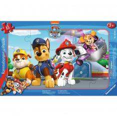  15 piece frame puzzle: