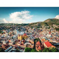 Puzzle 2000 pièces :  Ville coloniale de Guanajuato, Mexique