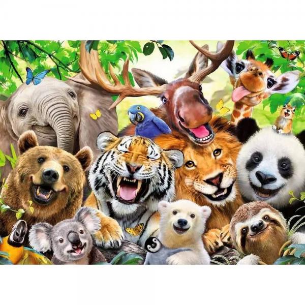  300-teiliges XXL-Puzzle – Wildtier-Selfie - Ravensburger-13354