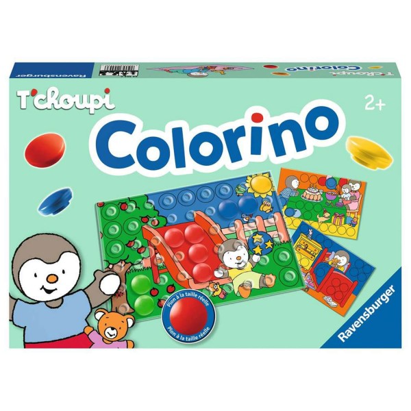 Esquema de colores: Colorino: T'Choupi - Ravensburger-24553