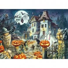  300-teiliges XXL-Puzzle – Das Halloween-Haus