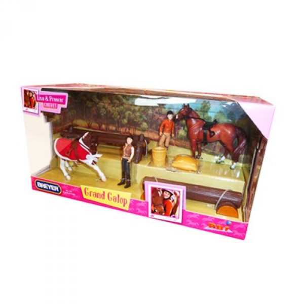 Figurines Grand Galop : Coffret Lisa et Prancer : Echelle 1/32 - RBI-94/552