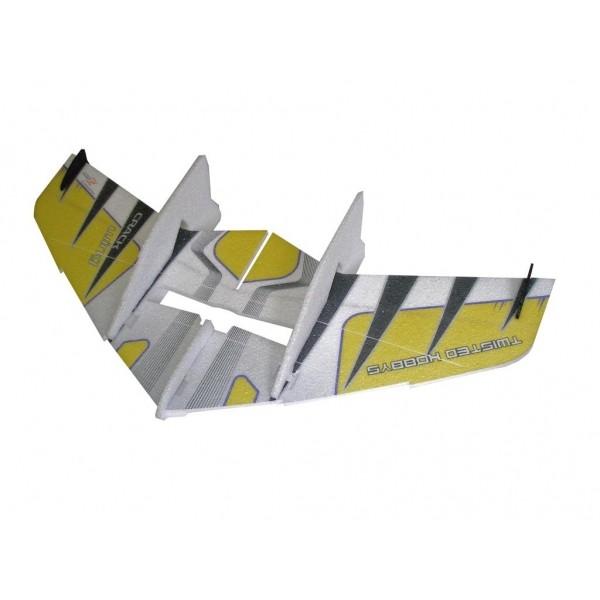Aile volante Crack WING JAUNE RC-Factory - F04