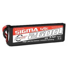 Lipo 2S 7.4 2600mAh 45C XT60 SIGMA