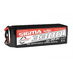 Lipo 6S 22.2V 3300mAh 45C XT60