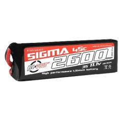 Lipo 3S 11.1V 2600mAh 45C XT60 SIGMA