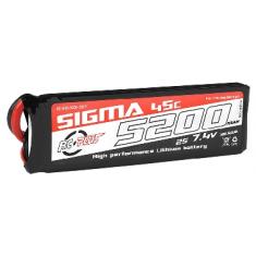 Lipo 2S 7.4V 5200mAh 45C SIGMA