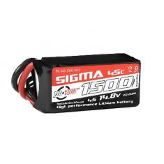 Lipo 4S 14.8V 1800mAh 45C SIGMA XT60