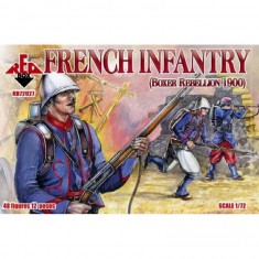 Figurines militaires : Infanterie française, Révolte des boxers 1900