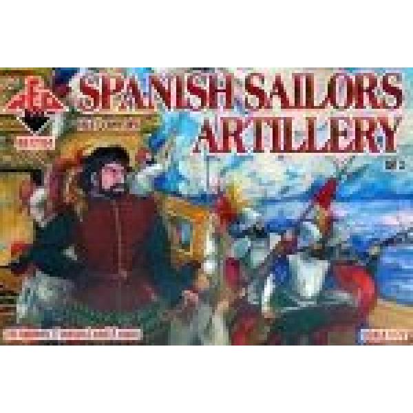 Spanish Sailor Artillery,16-17th century - 1:72e - Red Box - RB72104