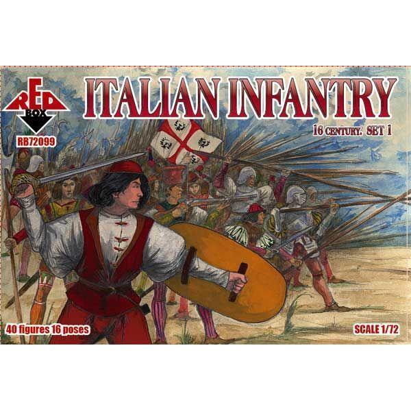 Italian infantry, 16th century, set 1 - 1:72e - Red Box - RB72099