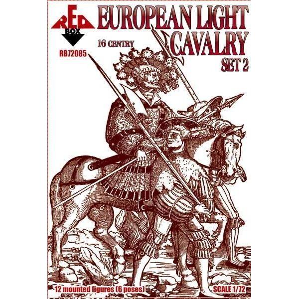 European light cavalry,16th century,set2 - 1:72e - Red Box - RB72085