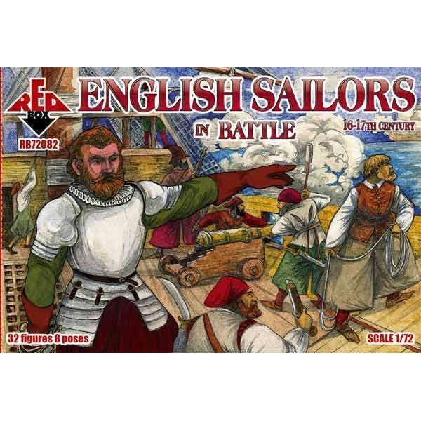 English sailor in battle,16-17th century - 1:72e - Red Box - RB72082