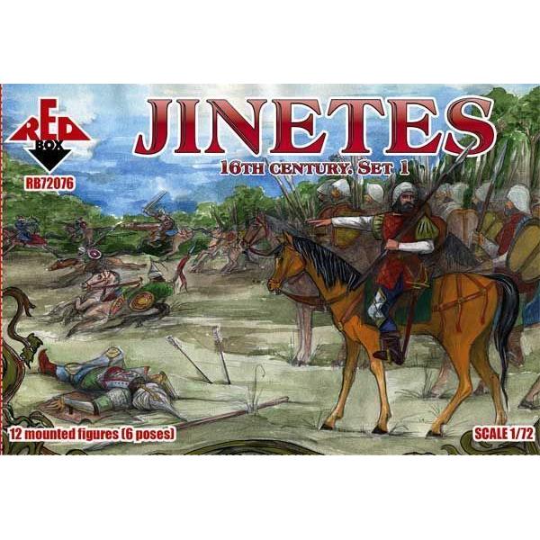 Jinetes, 16th century. Set 1 - 1:72e - Red Box - RB72076