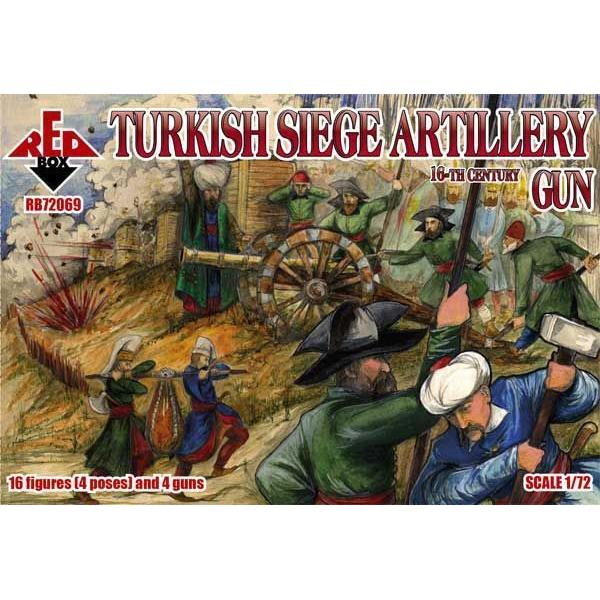 Turkish Siege Artillery GUN - 1:72e - Red Box - RB72069